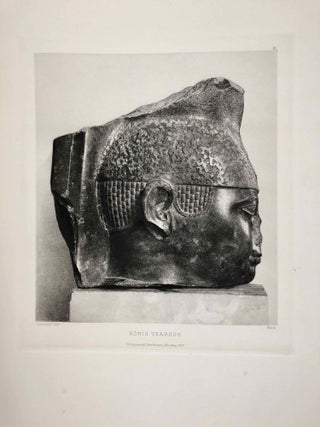 Denkmäler Ägyptischer Sculptur. Band I: Text. Band II & III: Tafeln (complete set)[newline]M7796-06.jpeg