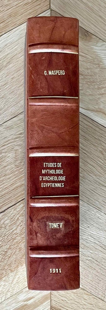 Item #M7799a Etudes de mythologie et archéologie égyptienne. Tome V. MASPERO Gaston.[newline]M7799a-00.jpeg