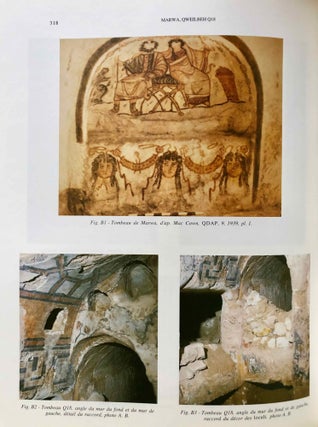 Item #M7805 Les Peintures des Nécropoles Romaines d'Abila et du Nord de la Jordanie. Vol....