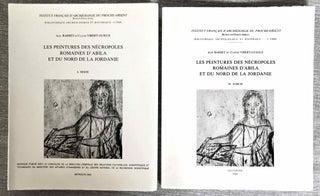 Les Peintures des Nécropoles Romaines d'Abila et du Nord de la Jordanie. Vol. I: Texte. Vol. II: Album (complete set)[newline]M7805-01.jpeg