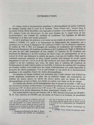 Les Peintures des Nécropoles Romaines d'Abila et du Nord de la Jordanie. Vol. I: Texte. Vol. II: Album (complete set)[newline]M7805-15.jpeg