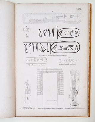 Item #M7810 Auswahl der wichtigsten Urkunden des aegyptischen Alterthums, theils zum ersten Male,...[newline]M7810-00.jpeg