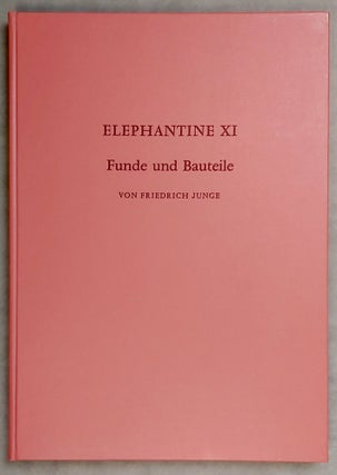 Item #M7813 Elephantine Band XI: Funde und Bauteile 1.-7. Kampagne 1969 - 1976. JUNGE Friedrich[newline]M7813-00.jpeg