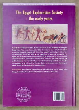 The Egypt Exploration Society. The Early Years.[newline]M7821-10.jpeg