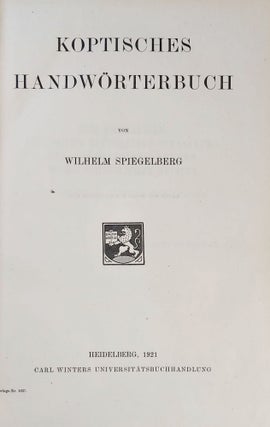 Koptisches Handwörterbuch[newline]M7823-01.jpeg