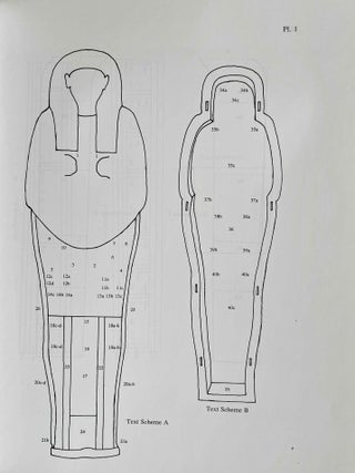 The Coffin of Djedmonthuiufankh in the National Museum of Antiquities at Leiden. Technical and Iconographic / Iconological Aspects. Vol. I: Text. Vol. II: Tables, Graphs etc., Illustrations (complete set)