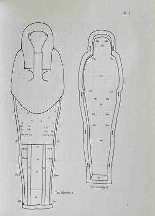 The Coffin of Djedmonthuiufankh in the National Museum of Antiquities at Leiden. Technical and Iconographic / Iconological Aspects. Vol. I: Text. Vol. II: Tables, Graphs etc., Illustrations (complete set)