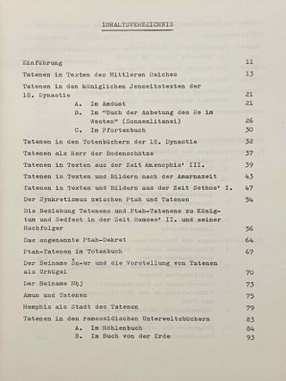 Der Gott Tatenen. Nach Texten und Bildern des neuen Reiches.[newline]M7855a-02.jpeg