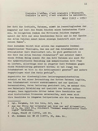 Der Gott Tatenen. Nach Texten und Bildern des neuen Reiches.[newline]M7855a-05.jpeg