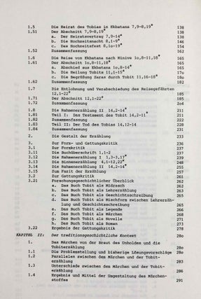 Das Buch Tobit. Studien zu seiner Entstehung, Komposition und Theologie.
