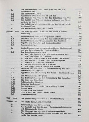 Das Buch Tobit. Studien zu seiner Entstehung, Komposition und Theologie.