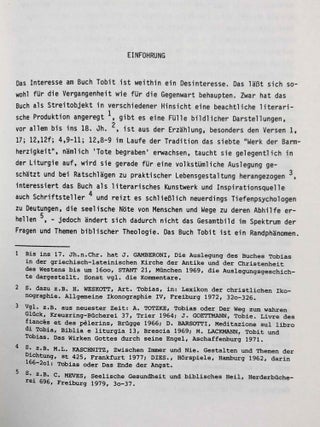 Das Buch Tobit. Studien zu seiner Entstehung, Komposition und Theologie.