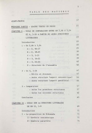 La sagesse a bâti sa maison. Etudes de structures littéraires dans l'Ancien Testament et spécialement dans les Psaumes.