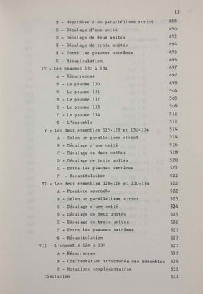 La sagesse a bâti sa maison. Etudes de structures littéraires dans l'Ancien Testament et spécialement dans les Psaumes.