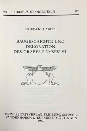 Baugeschichte und Dekoration des Grabes Ramses' VI[newline]M7878-01.jpeg
