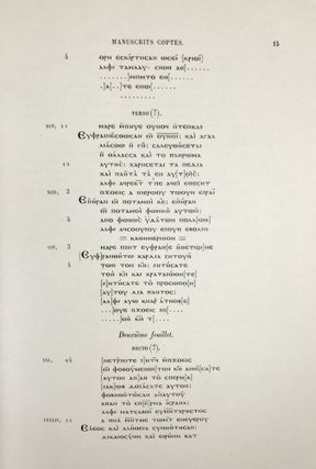 Manuscrits Coptes. Catalogue Général des Antiquités Égyptiennes du Musée du Caire (Nos 9201-9304).[newline]M7880-08.jpeg