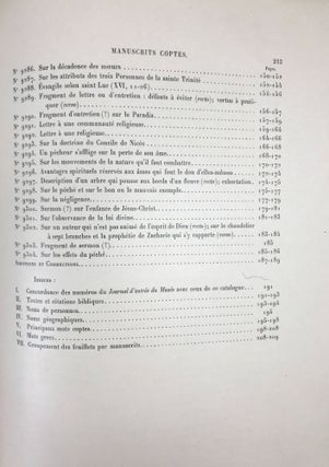 Manuscrits Coptes. Catalogue Général des Antiquités Égyptiennes du Musée du Caire (Nos 9201-9304).[newline]M7880-13.jpeg