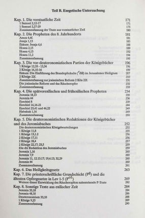 Räucherkult und Räuchergeräte. Exegetische und archäologische Studien zum Räucheropfer im Alten Testament.[newline]M7896-03.jpeg