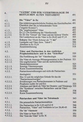 Israels Väter. Untersuchungen Zur Vaterthematik Im Deuteronomium Und in Der Deuteronomistischen Tradition.[newline]M7897-08.jpeg