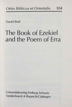 The Book of Ezekiel and the Poem of Erra