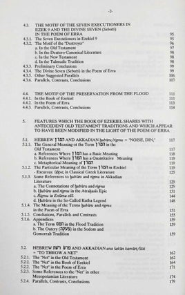 The Book of Ezekiel and the Poem of Erra