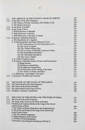 The Book of Ezekiel and the Poem of Erra