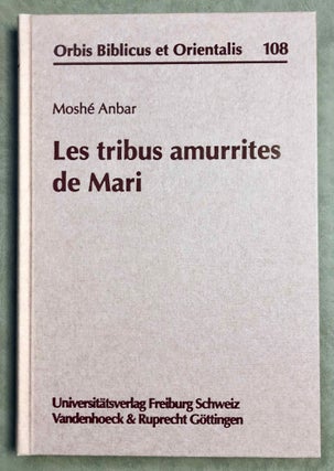 Item #M7904 Les Tribus Amurrites De Mari. ANBAR Moshe[newline]M7904-00.jpeg