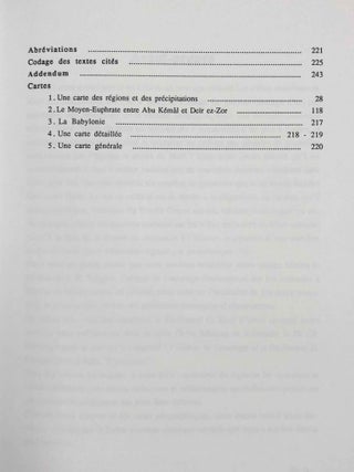 Les Tribus Amurrites De Mari
