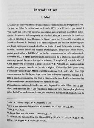 Les Tribus Amurrites De Mari
