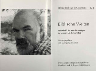 Biblische Welten. Festschrift für Martin Metzger zu seinem 65. Geburtstag.[newline]M7916-01.jpeg