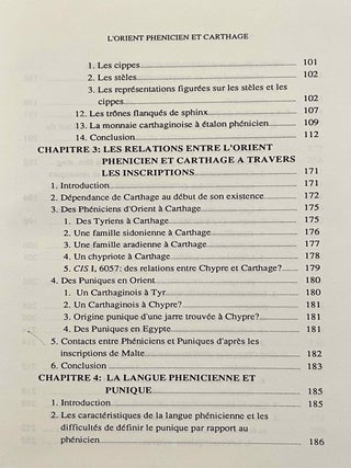 Recherches sur les relations entre l'Orient ph&eacute;nicien et Carthage[newline]M7917a-04.jpeg