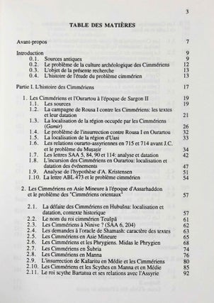 Les Cimmériens au Proche-Orient
