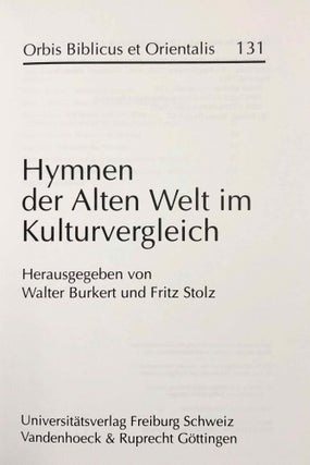 Hymnen der Alten Welt im Kulturvergleich[newline]M7922-01.jpeg