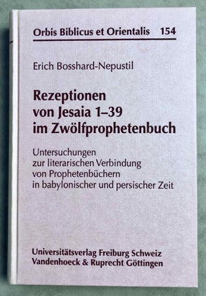 Item #M7936 Rezeptionen von Jesaia 1-39 im Zwölfprophetenbuch. Untersuchungen zur literarischen...[newline]M7936-00.jpeg