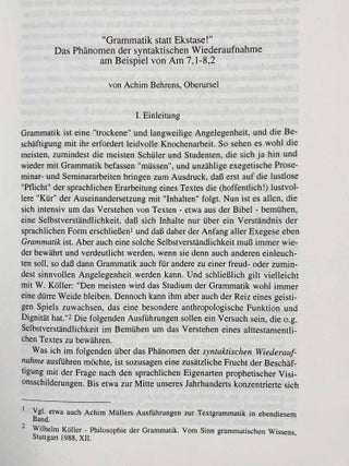 Studien zur hebr&auml;ischen Grammatik