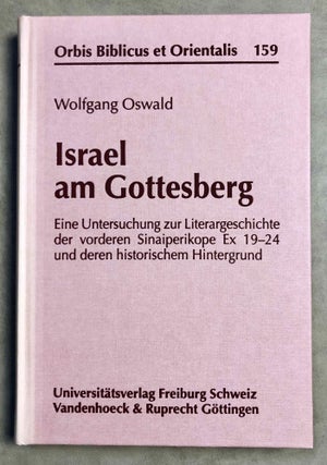Item #M7940 Israel am Gottesberg. Eine Untersuchung zur Literargeschichte der vorderen...[newline]M7940-00.jpeg