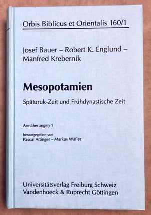 Item #M7942 Mesopotamien. Späturuk-Zeit und frühdynastische Zeit.9. BAUER Josef - ENGLUND...
