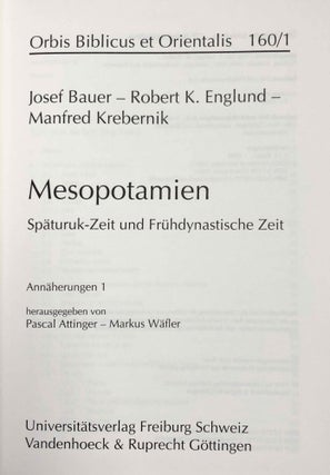 Mesopotamien. Späturuk-Zeit und frühdynastische Zeit.,[newline]M7942-01.jpeg