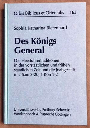 Item #M7946 Des Königs General. Die Heerführertraditionen in der vorstaatlichen und frühen...[newline]M7946-00.jpeg