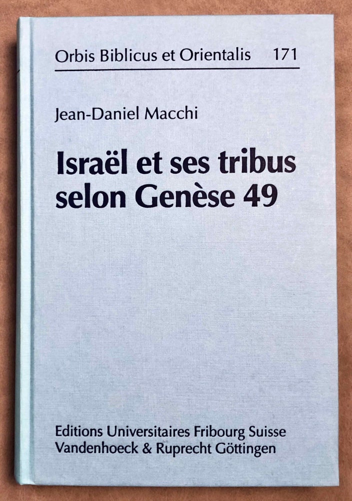 Item #M7953 Israël et ses tribus selon Genèse 49. MACCHI Jean-Daniel.[newline]M7953-00.jpeg