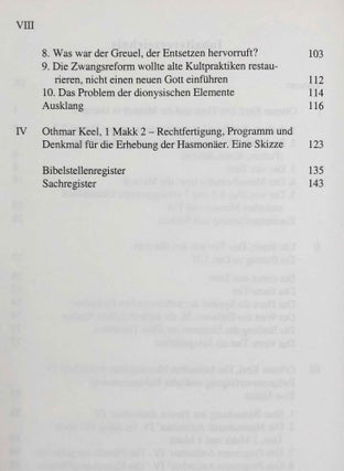 Hellenismus und Judentum. Vier Studien zu Daniel 7 und zur Religionsnot unter Antiochus IV.[newline]M7958-03.jpeg