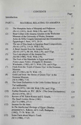 Amarna Studies and other selected papers[newline]M7962a-03.jpeg