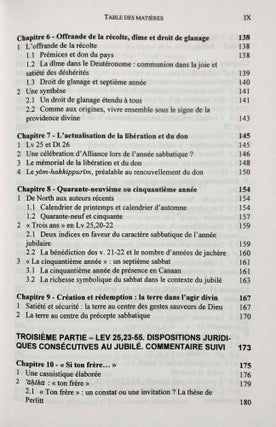 Le jubilé biblique: Lv 25 - Exégèse et théologie.[newline]M7970-04.jpeg