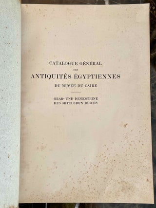 Grab- und Denksteine des Mittleren Reiches. Band II: Nr. 20400-20780 (Catalogue G&eacute;n&eacute;ral du Mus&eacute;e du Caire)[newline]M7985-03.jpeg