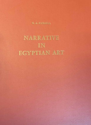 Item #M7993 Narrative in Egyptian art. GABALLA Gaballa Ali