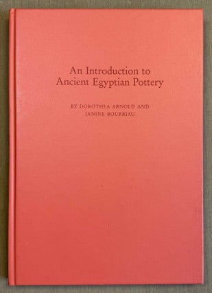 Item #M7997a An Introduction to Ancient Egyptian Pottery, Fascicle 1: Techniques and Traditions...