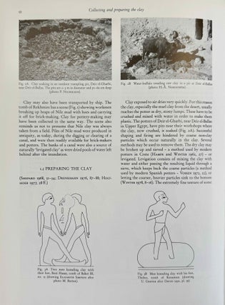 An Introduction to Ancient Egyptian Pottery, Fascicle 1: Techniques and Traditions of Manufacture in the Pottery of Ancient Egypt. Fascicle 2: Ceramic Technology: Clays and Fabrics.