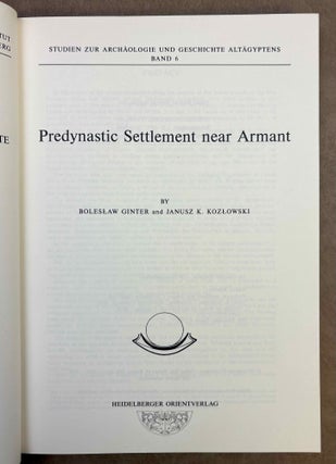 Predynastic Settlement near Armant