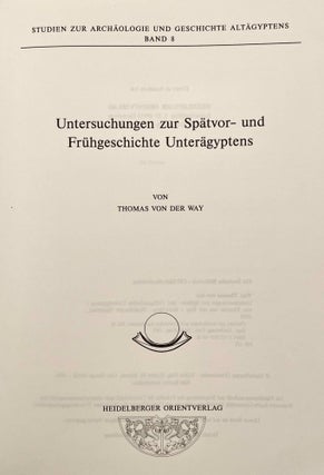 Untersuchungen zur Spätvor-und Frühgeschichte Unterägyptens[newline]M8009-01.jpeg