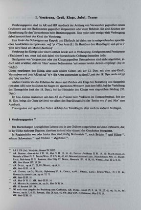 Gesten und Gebärden in Darstellungen des Alten und Mittleren Reiches